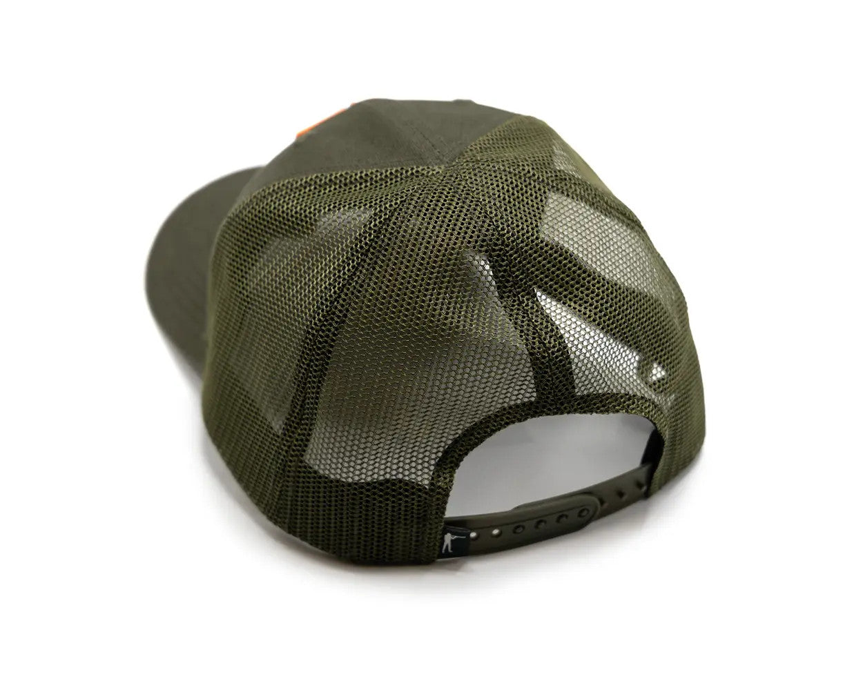 Back view of the Arthur Core Snapback Hat, showcasing the breathable mesh and adjustable closure for all head sizes.