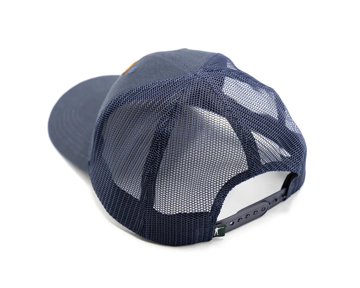 Back view of the Arthur Core Snapback Hat showcasing its breathable mesh design and adjustable closure.